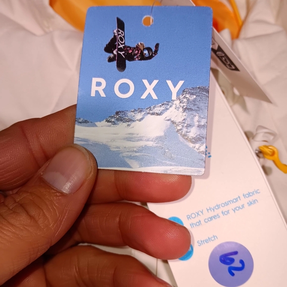 Womens roxy radiant lines overhead snow coat size sx - Picture 7 of 9